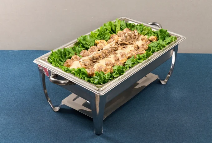 北欧風ミートボール 雲丹ホワイトソース 