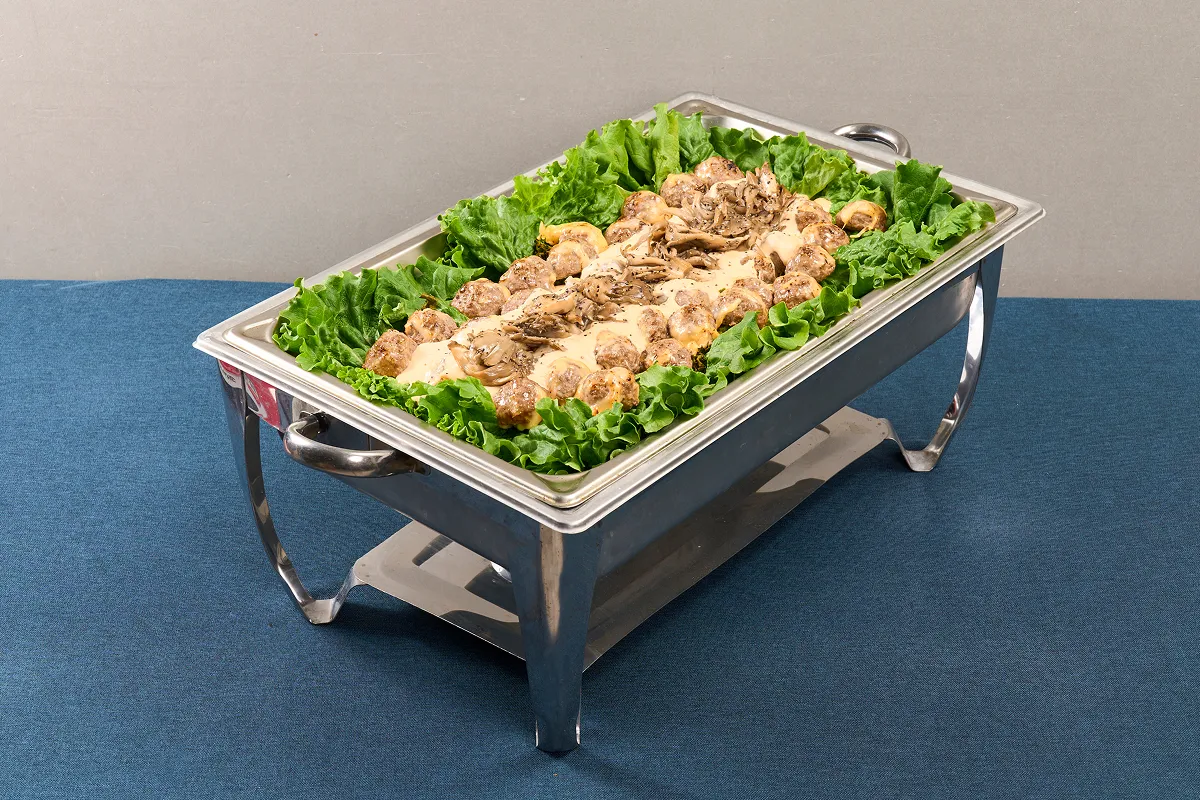 北欧風ミートボール 雲丹ホワイトソース 