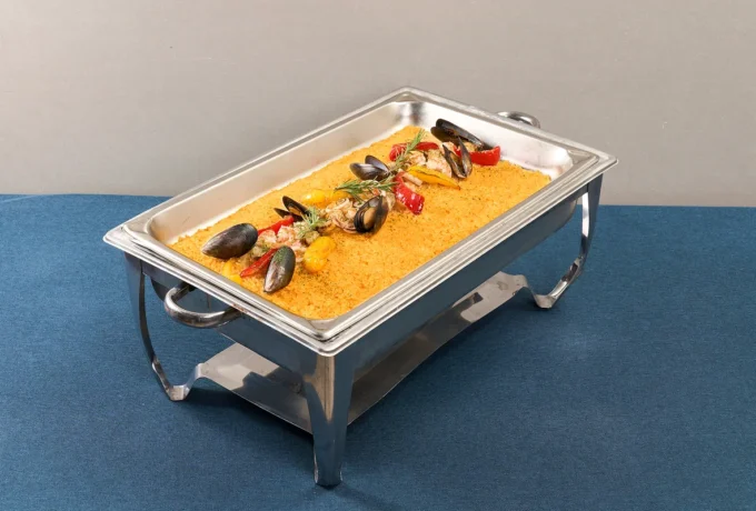 バレンシア風シーフードパエリア 