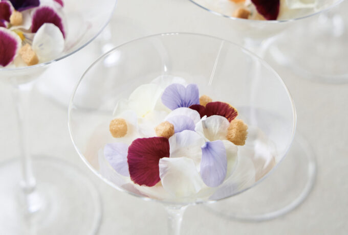 ヤリイカと柚子香る マスカルポーネのムース