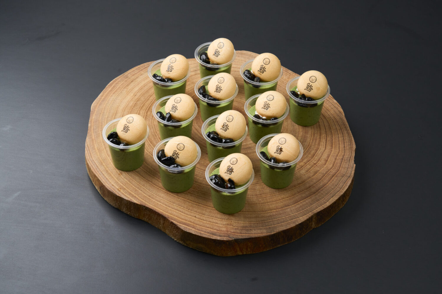 鮨まつき特製抹茶プリン