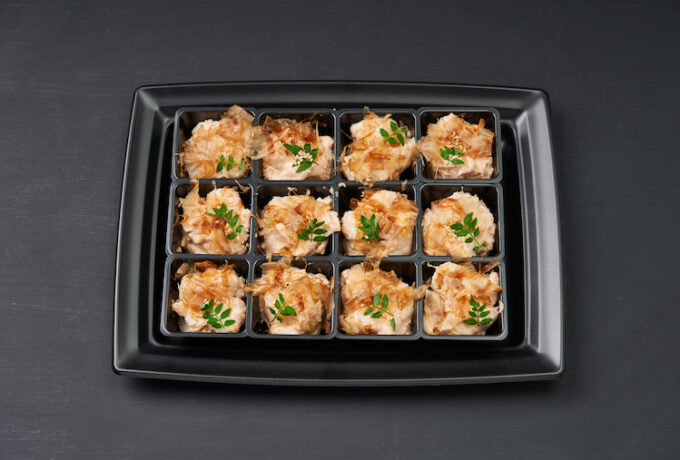 かつおぶし香る和風タラモサラダ