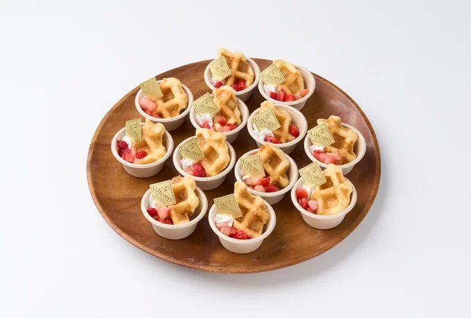 バター香るベルギーワッフル