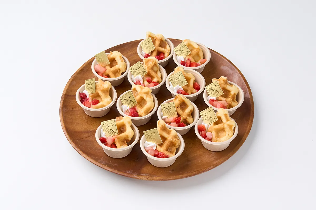 バター香るベルギーワッフル