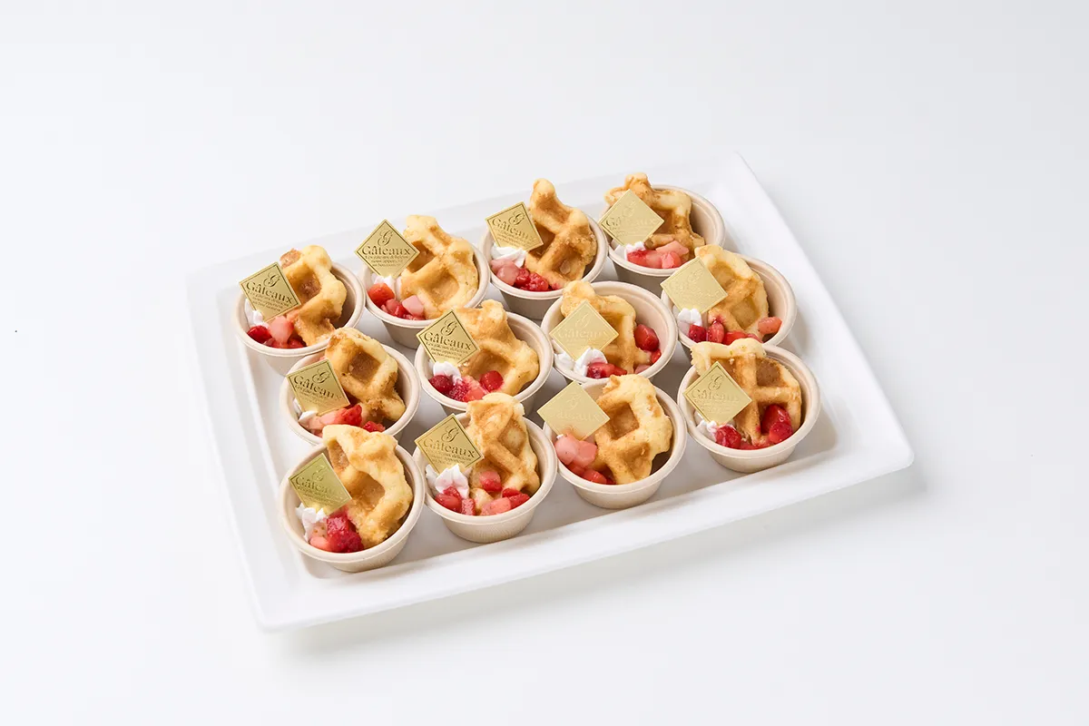 バター香るベルギーワッフル