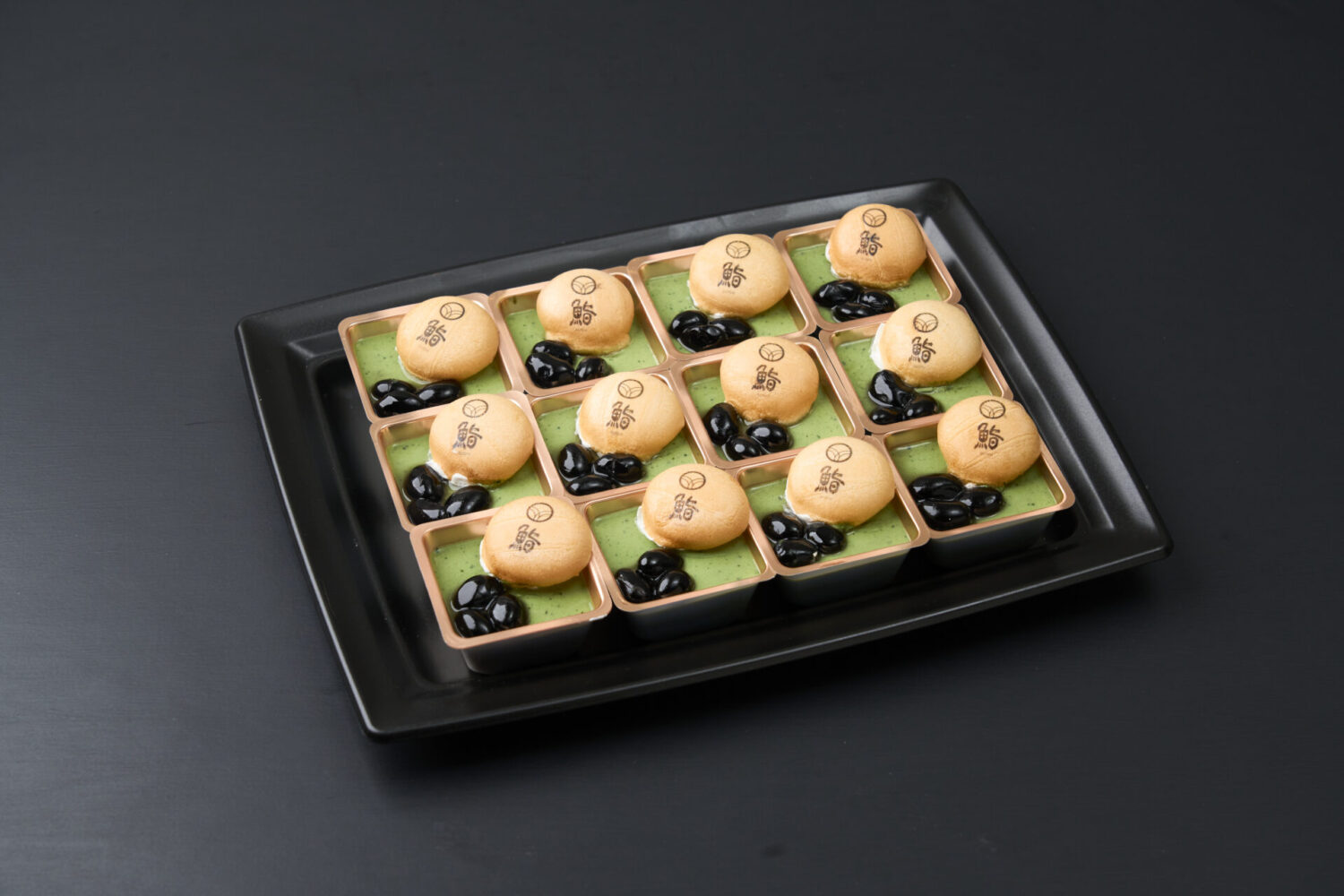 鮨まつき特製抹茶プリン